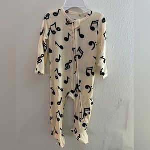 Angel Dear Music Footie Size 3-6 Months